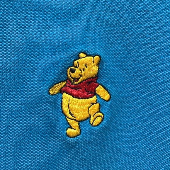 Disney | Shirts | Disney Winnie The Pooh Mens Short Sleeve Polo L | Poshmark